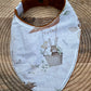 Bavoir Bandana - Lapin Caramel