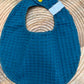 Bavoir rond - Seventies Paon