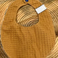 Bavoir rond - Hiboux Camel