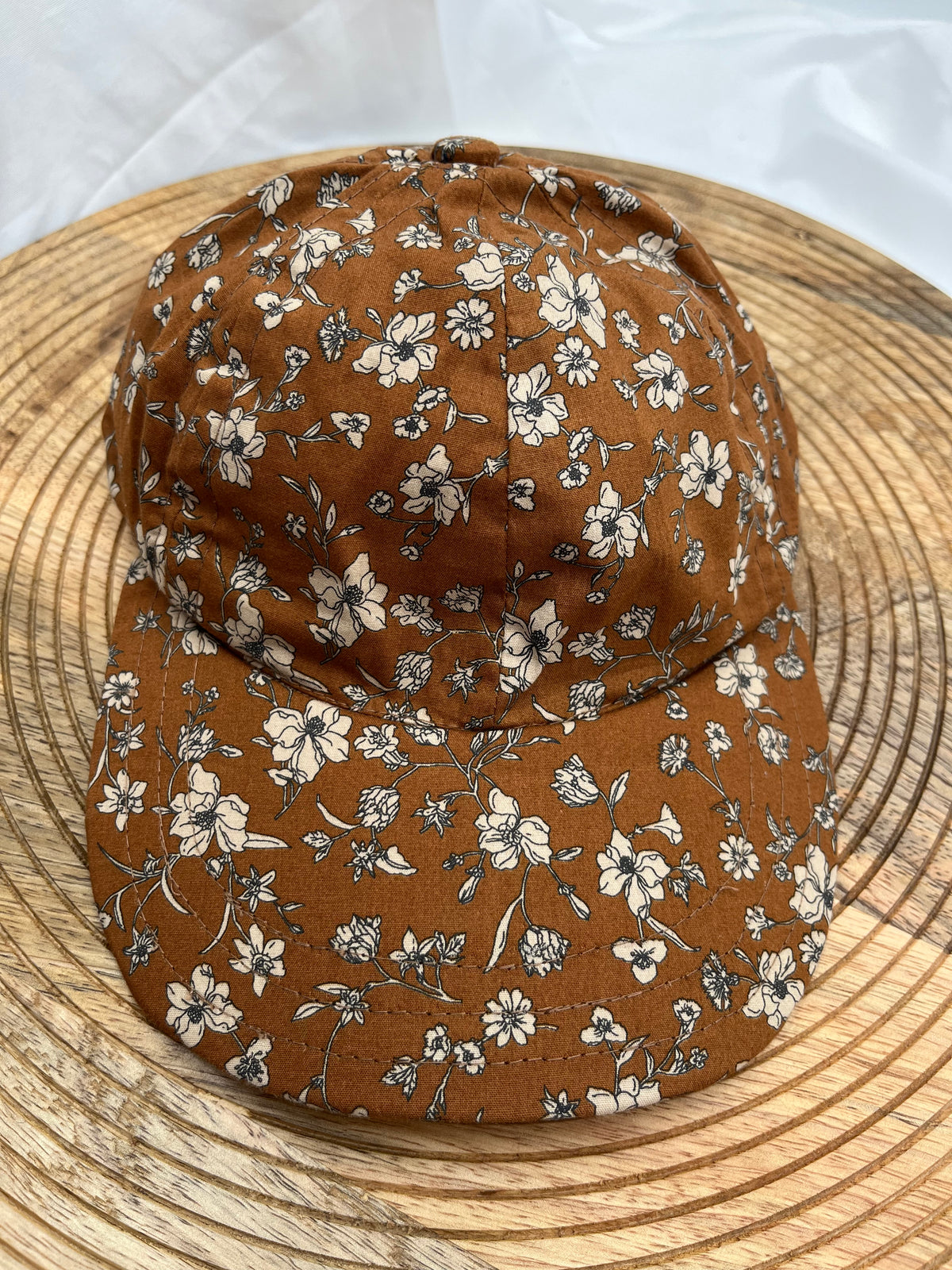 Casquette adulte - Ambre et fleurs
