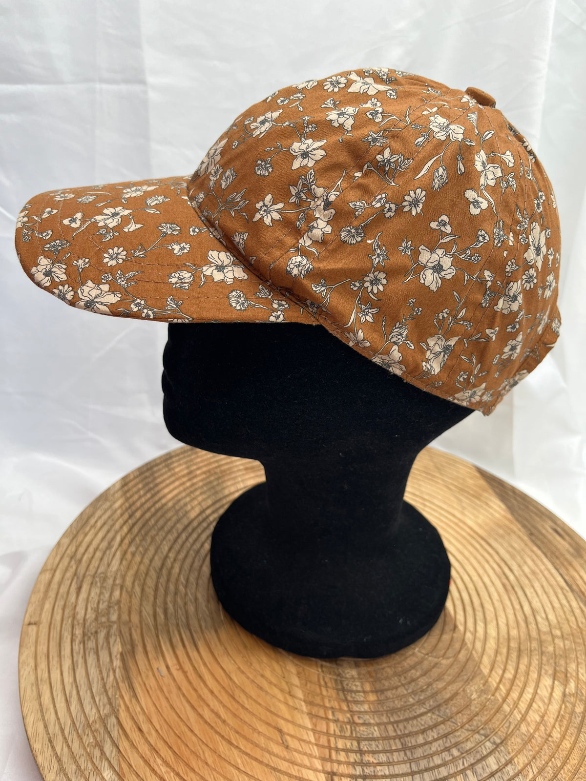 Casquette adulte - Ambre et fleurs