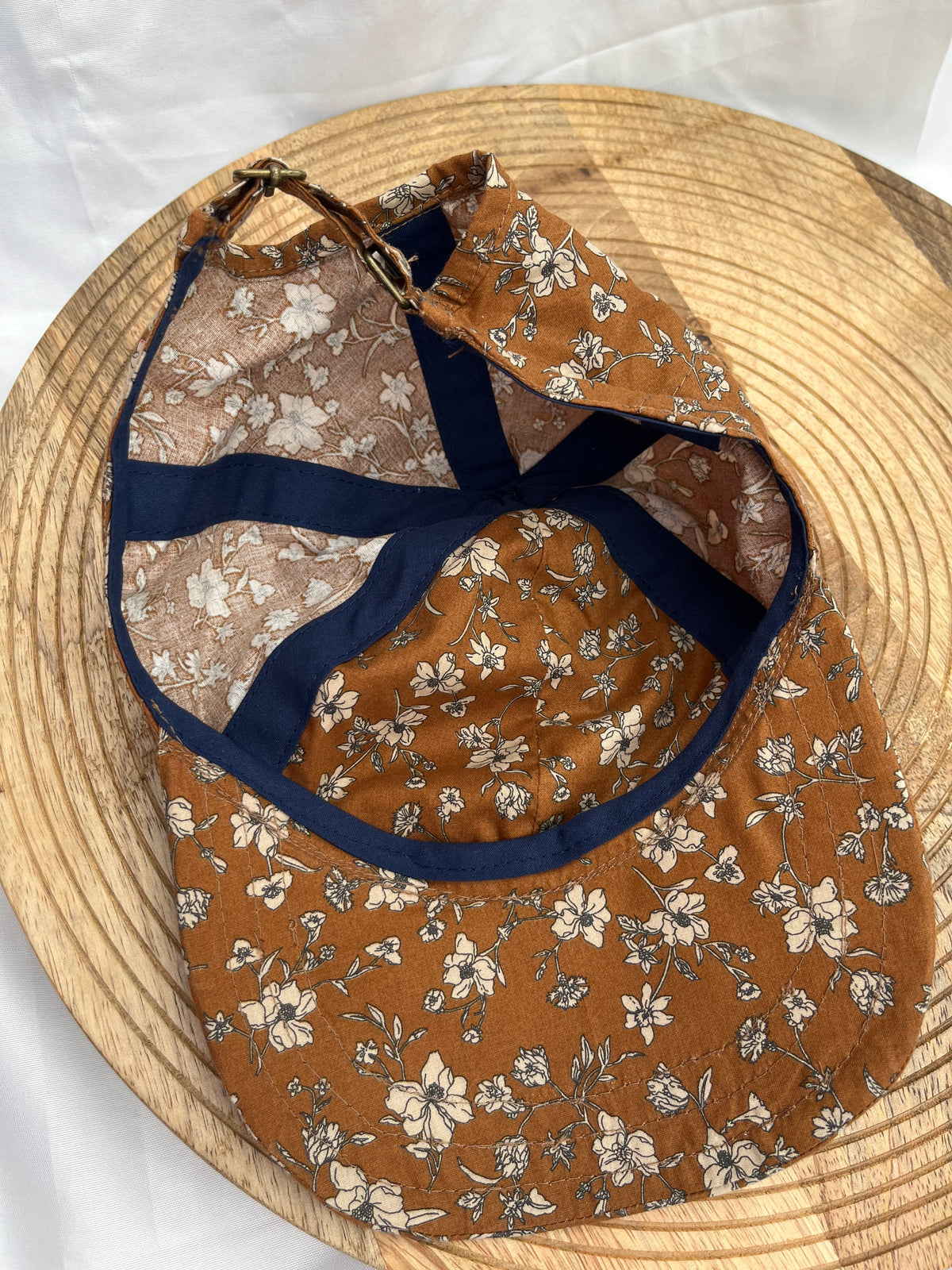 Casquette adulte - Ambre et fleurs