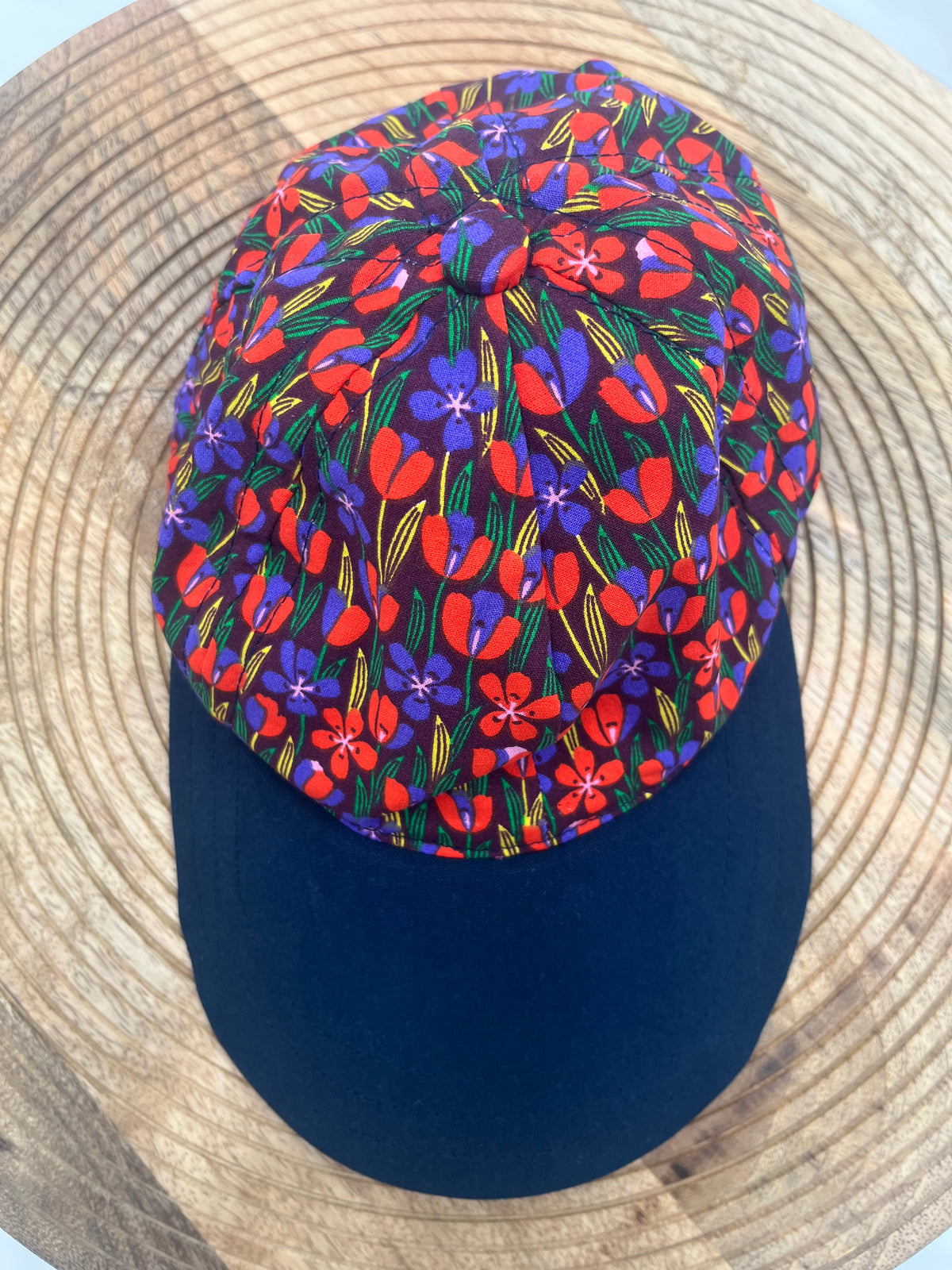 Casquette adulte - Coquelicots