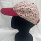 Casquette adulte - Roses et Bordeaux