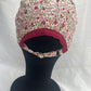 Casquette adulte - Roses et Bordeaux