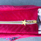 Sac à l'épaule - Velours à Chevrons Fuchsia