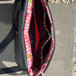 Grand sac à main - Cerises et Simili Noir
