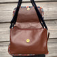 Sac à main en similicuir - Marron