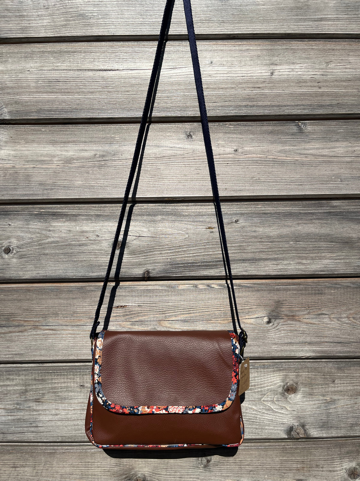Sac à main en similicuir - Marron