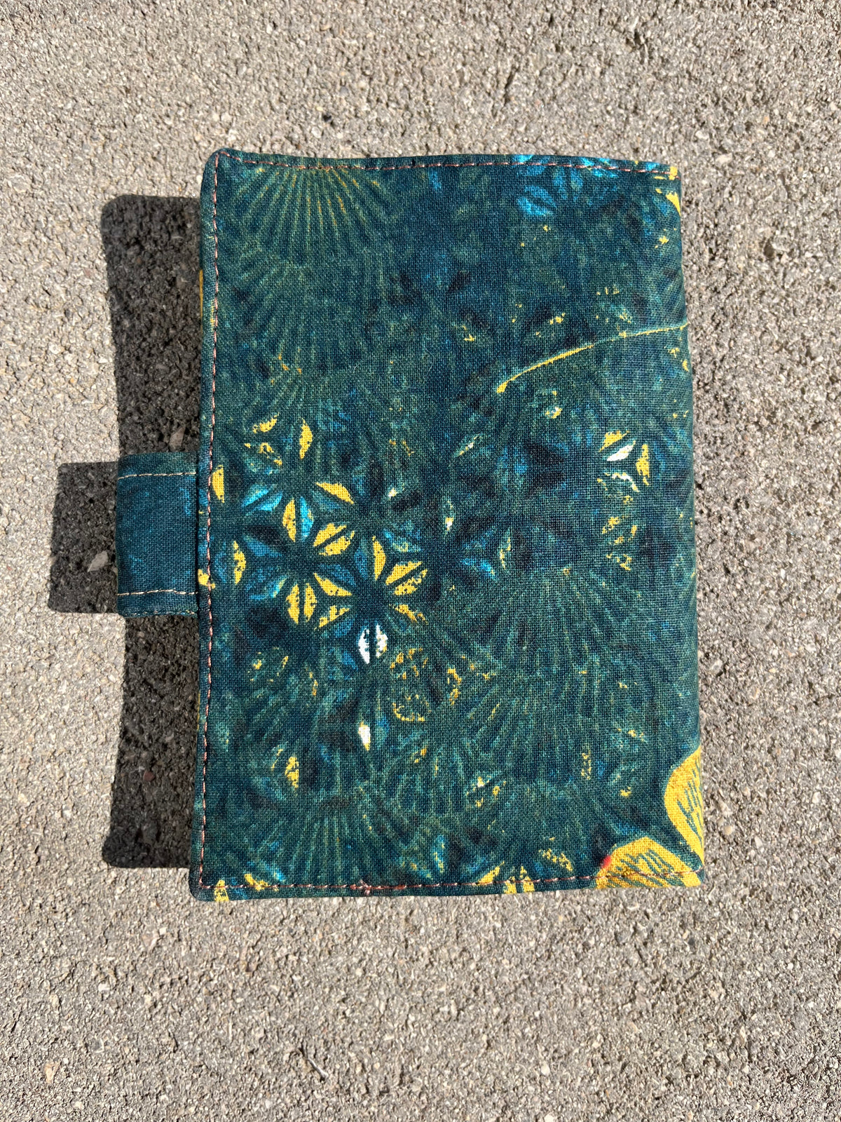 Portefeuille classique - Vert et Moutarde