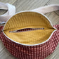 Sac banane adulte - Seersucker Brique