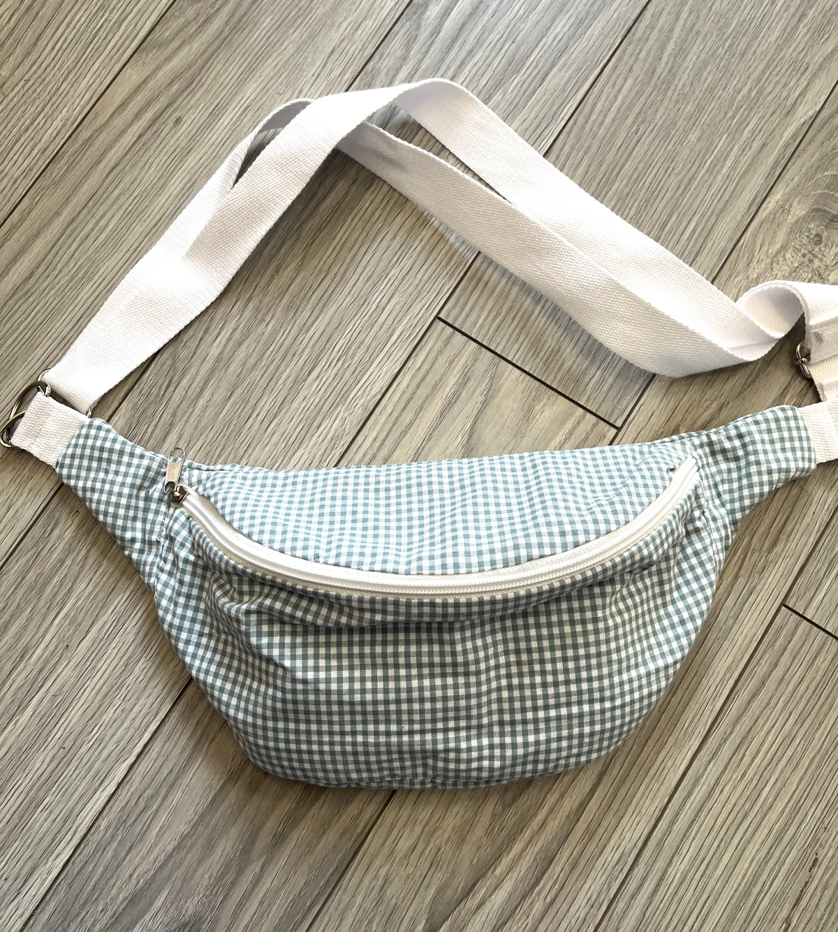 Sac banane adulte - Seersucker Vert