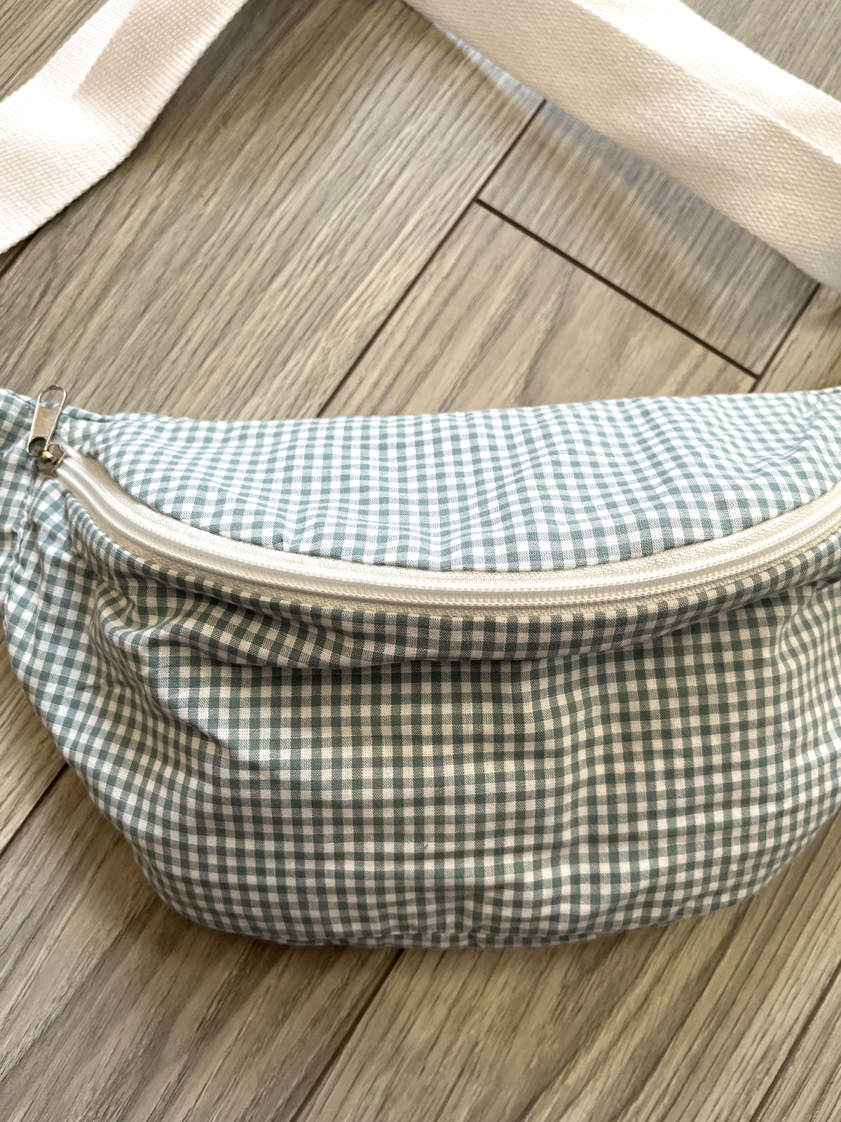 Sac banane adulte - Seersucker Vert