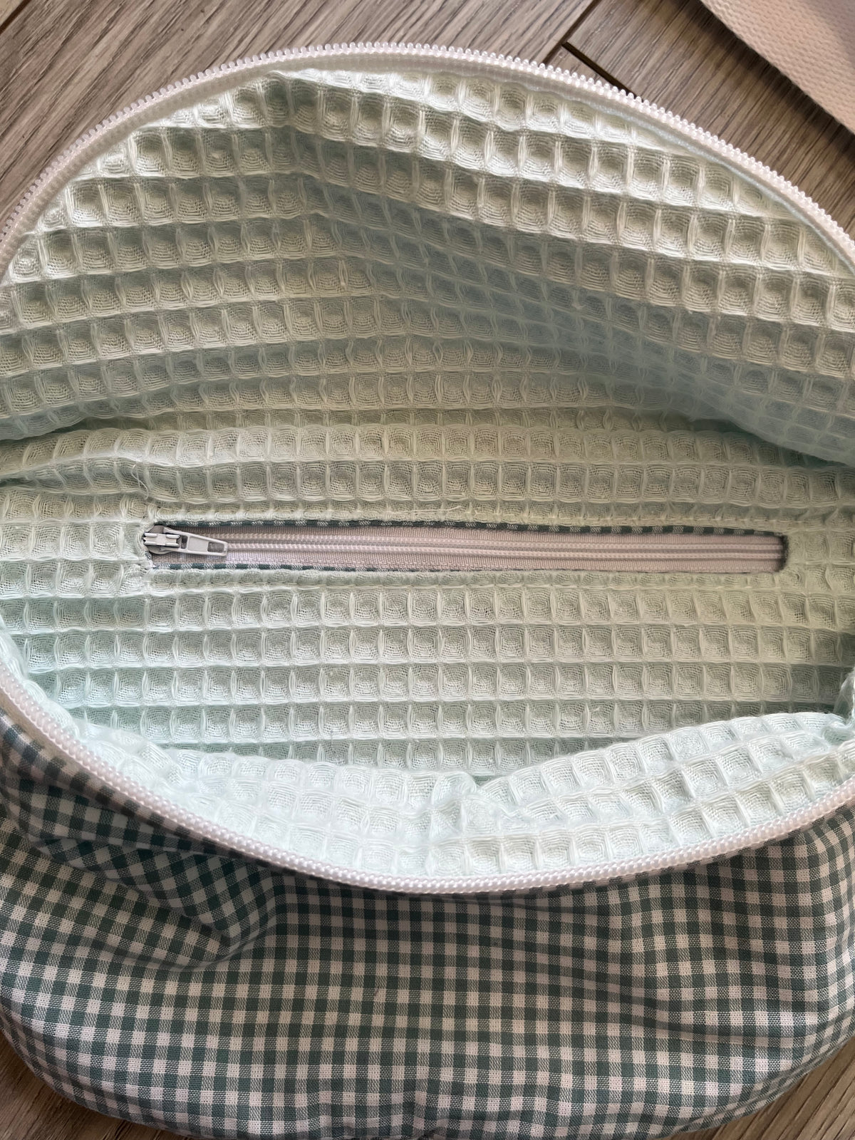 Sac banane adulte - Seersucker Vert