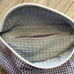 Sac banane adulte - Seersucker Bleu