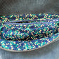 Sac banane adulte - Confettis Bleus Velours