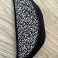 Sac banane adulte - Fleurs NB Velours