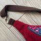Sac banane adulte - Baies Rouges Velours