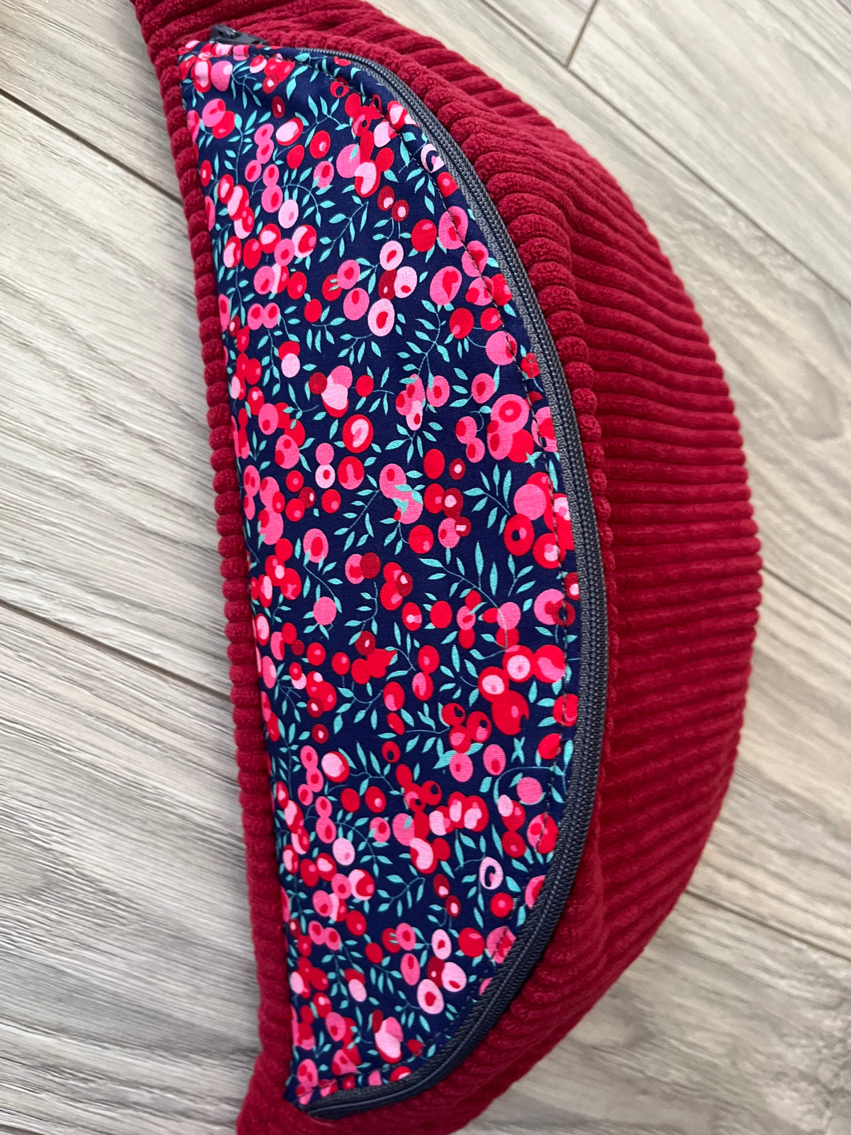 Sac banane adulte - Baies Rouges Velours
