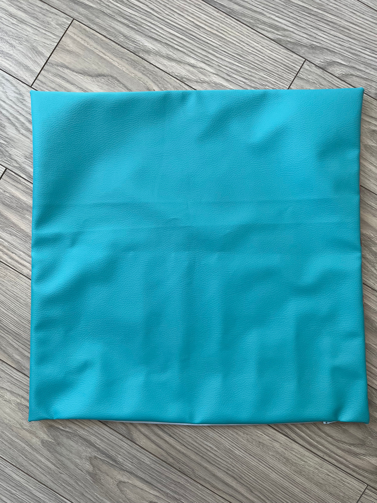 Housse de coussin - Cocker Simili Turquoise