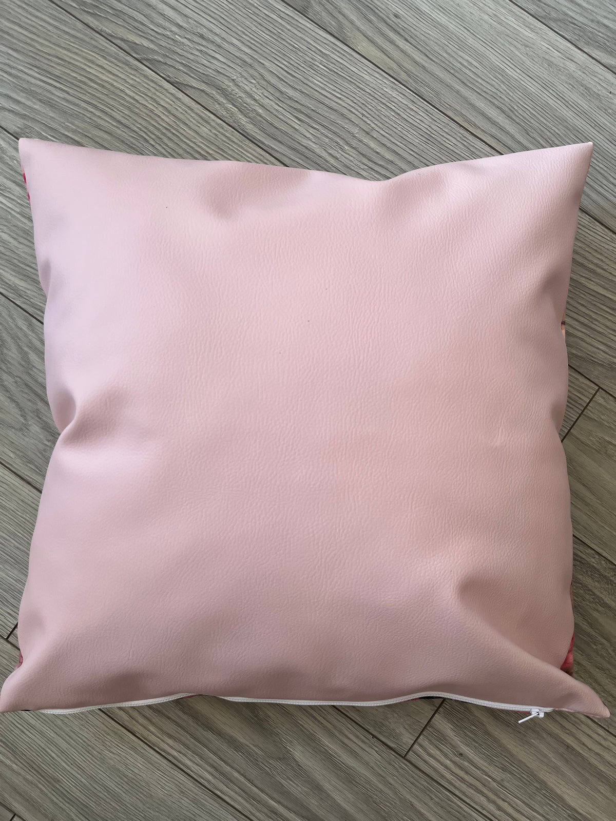 Housse de coussin - York Simili Rose