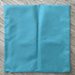 Housse de coussin - Zèbre Simili Turquoise