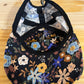 Casquette adulte - Velours fleuri