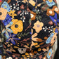 Casquette adulte - Velours fleuri