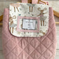 Sac à dos enfant - Souris et Velours rose