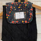 Sac à dos enfant - Fleurs et Velours noir