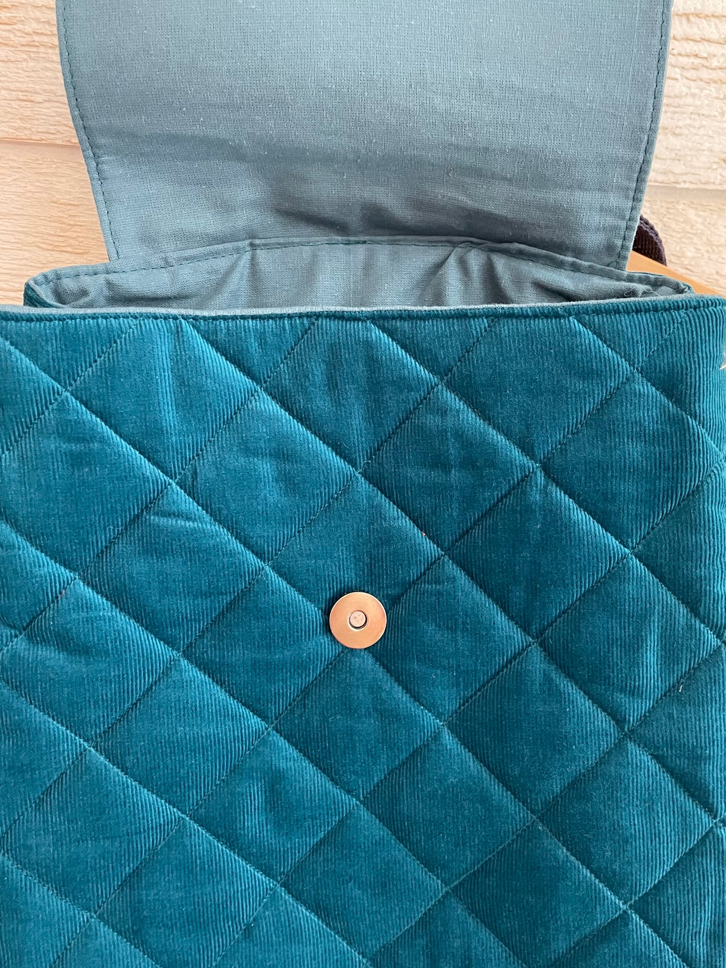 Sac à dos enfant - Animaux marins et Velours bleu