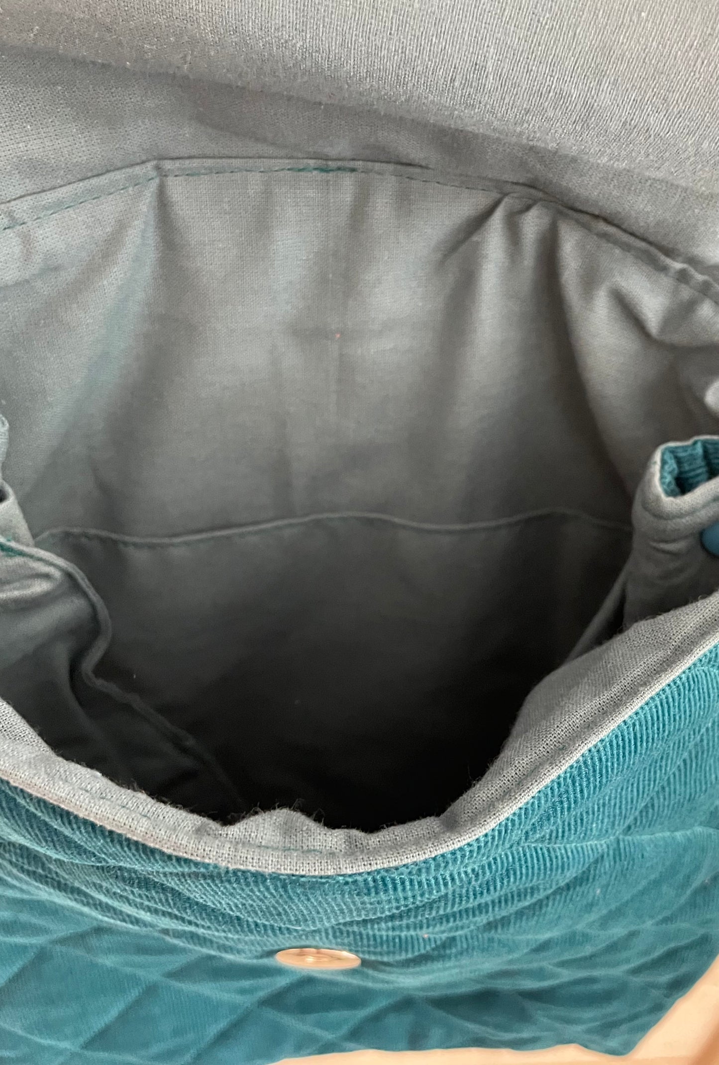 Sac à dos enfant - Animaux marins et Velours bleu