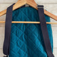 Sac à dos enfant - Animaux marins et Velours bleu