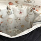 Sac à dos enfant - Animaux sur fond blanc et Velours noir