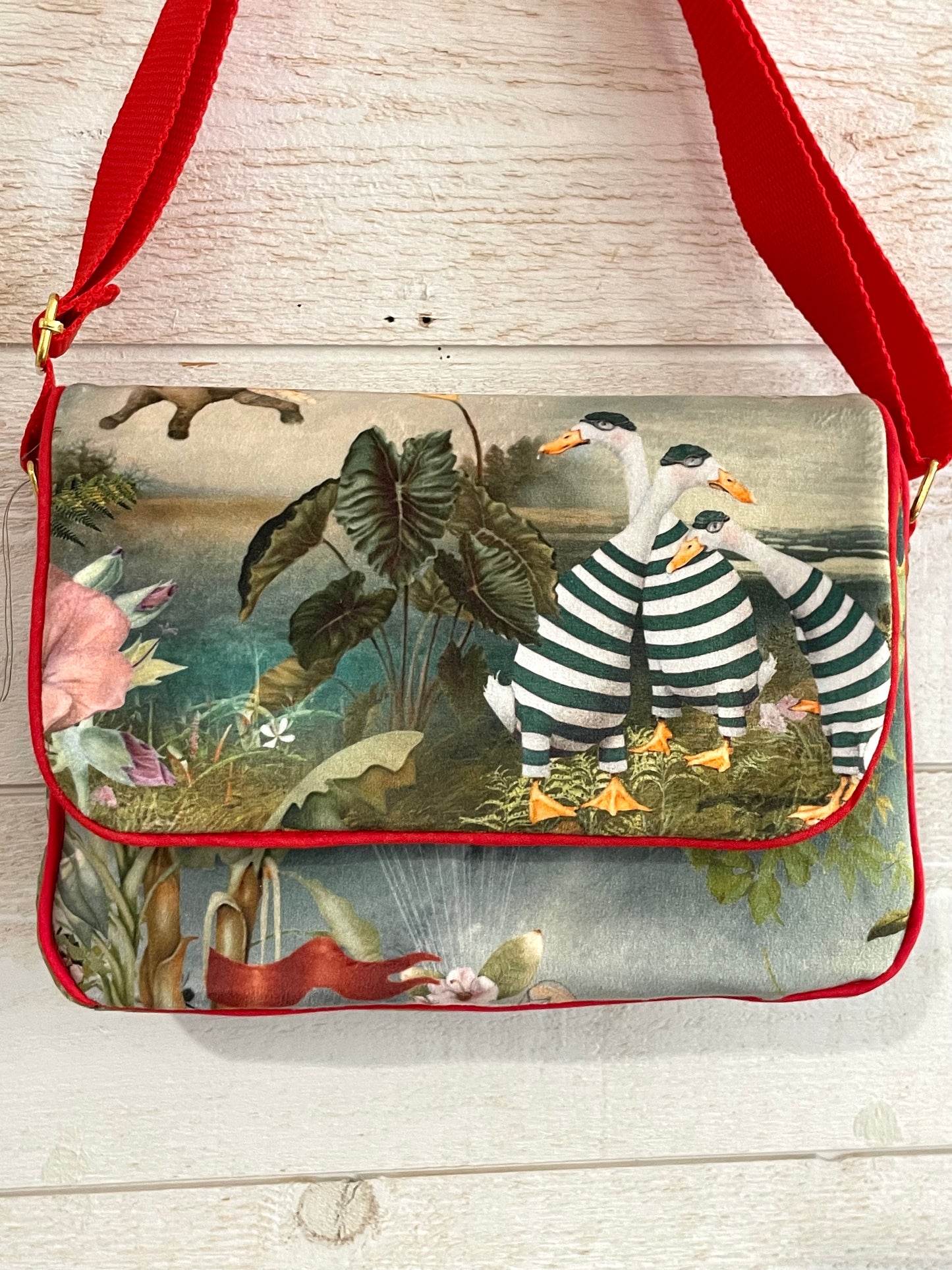 Sac à main en velours - Cirque