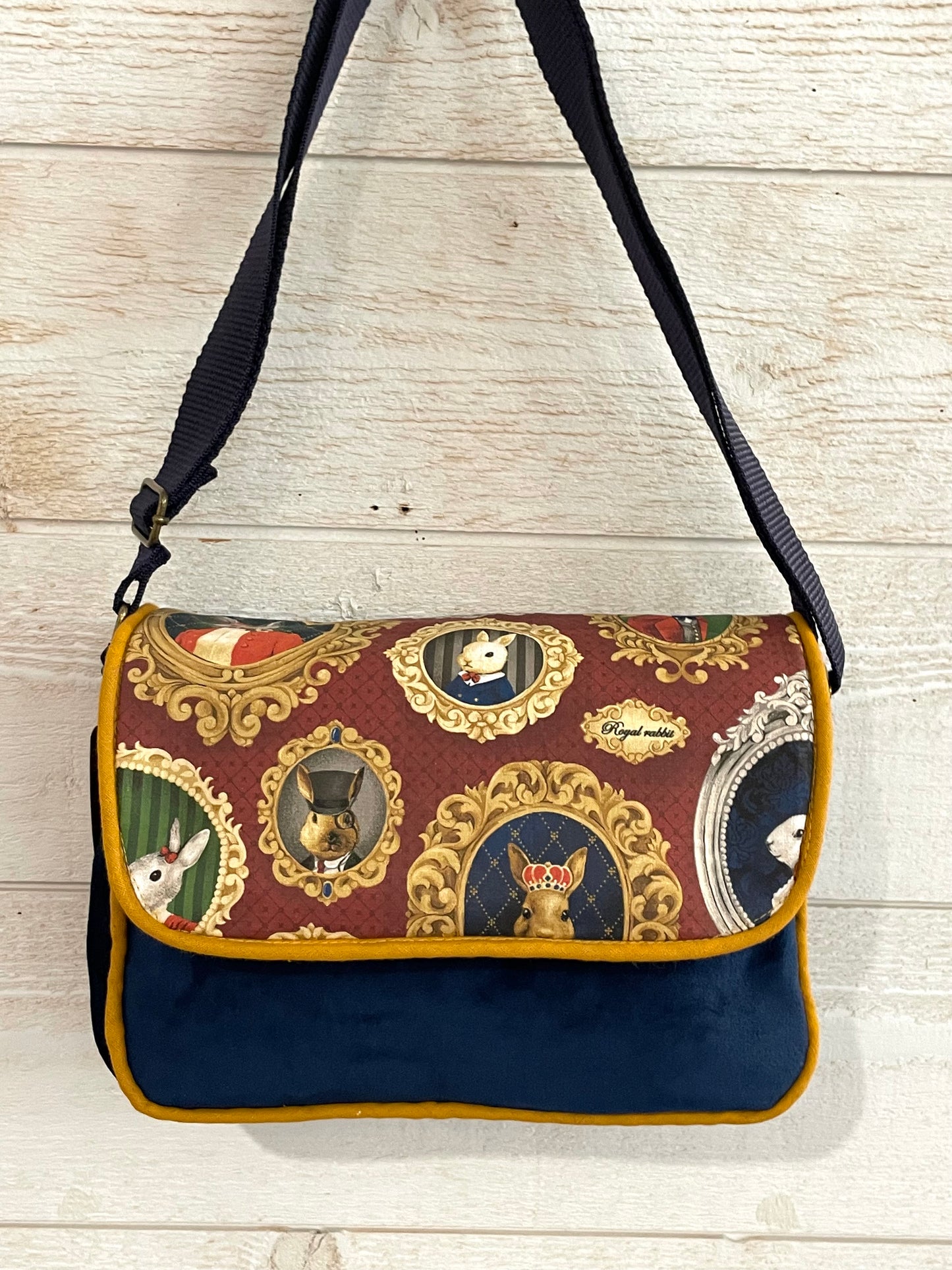 Sac à main en velours - Royal Lapin
