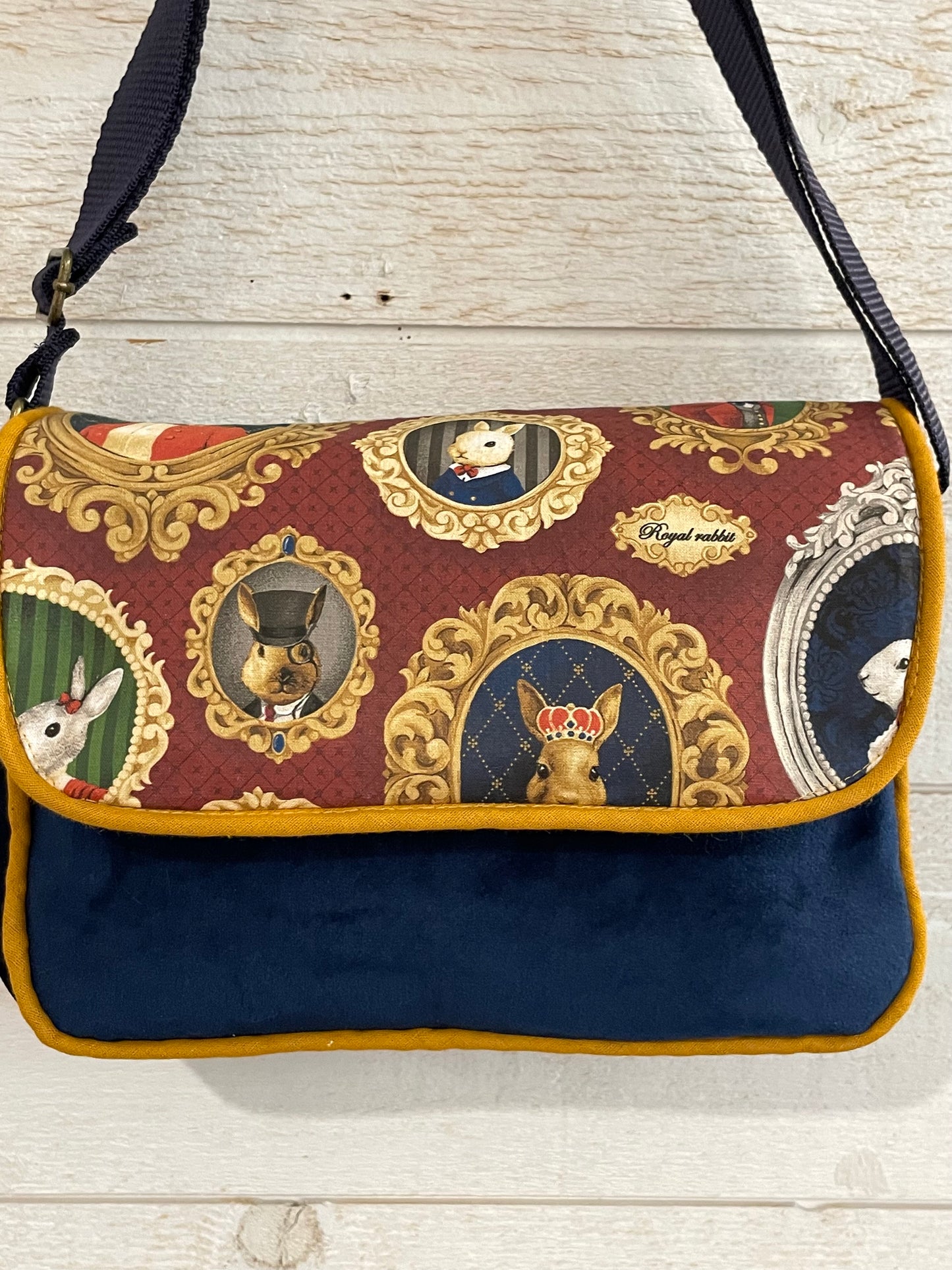 Sac à main en velours - Royal Lapin