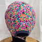 Casquette adulte - Confettis roses