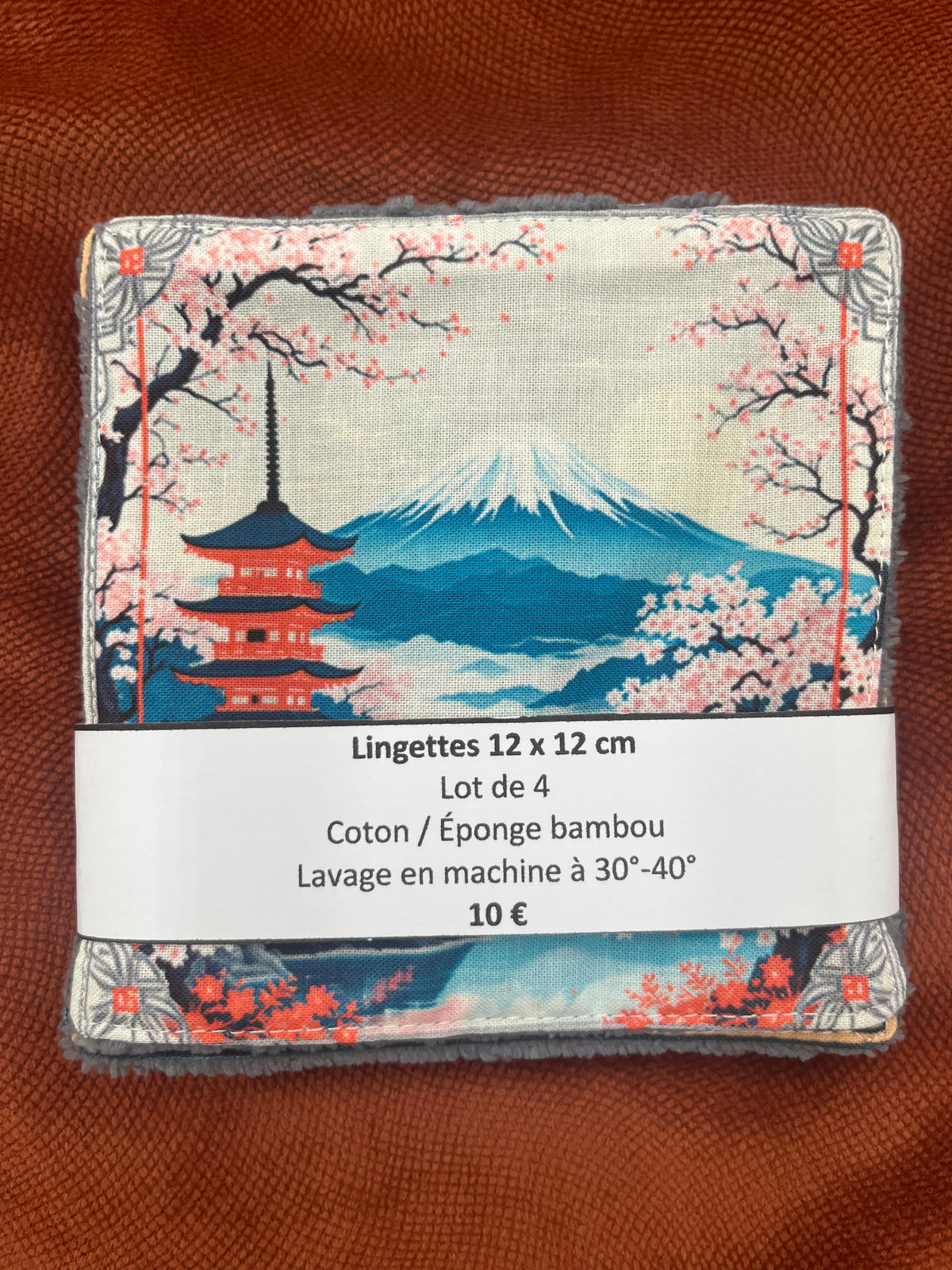 Lot de lingettes - Japon Gris 2