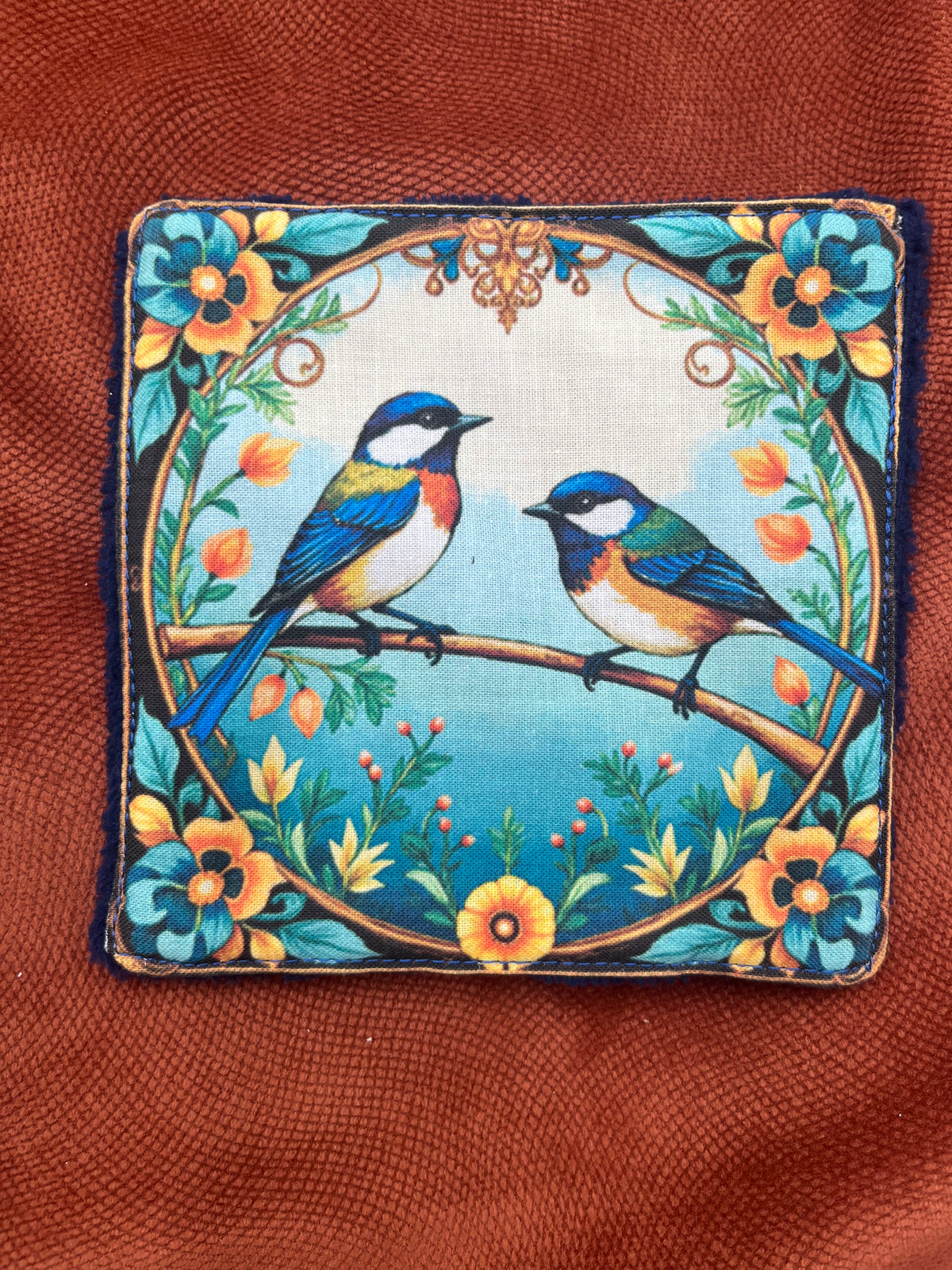 Lot de lingettes - Mésange Marine 2