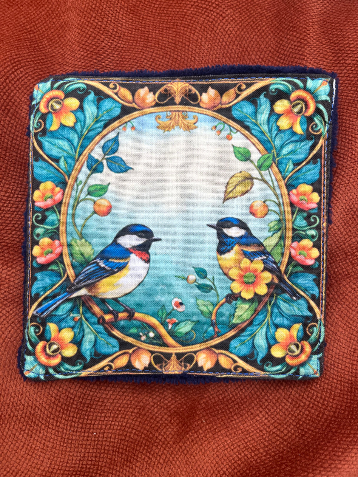 Lot de lingettes - Mésange Marine 2