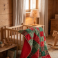 Couverture Patchwork - Noël Rouge