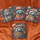 Lot de lingettes - Raton Laveur Bordeaux 3