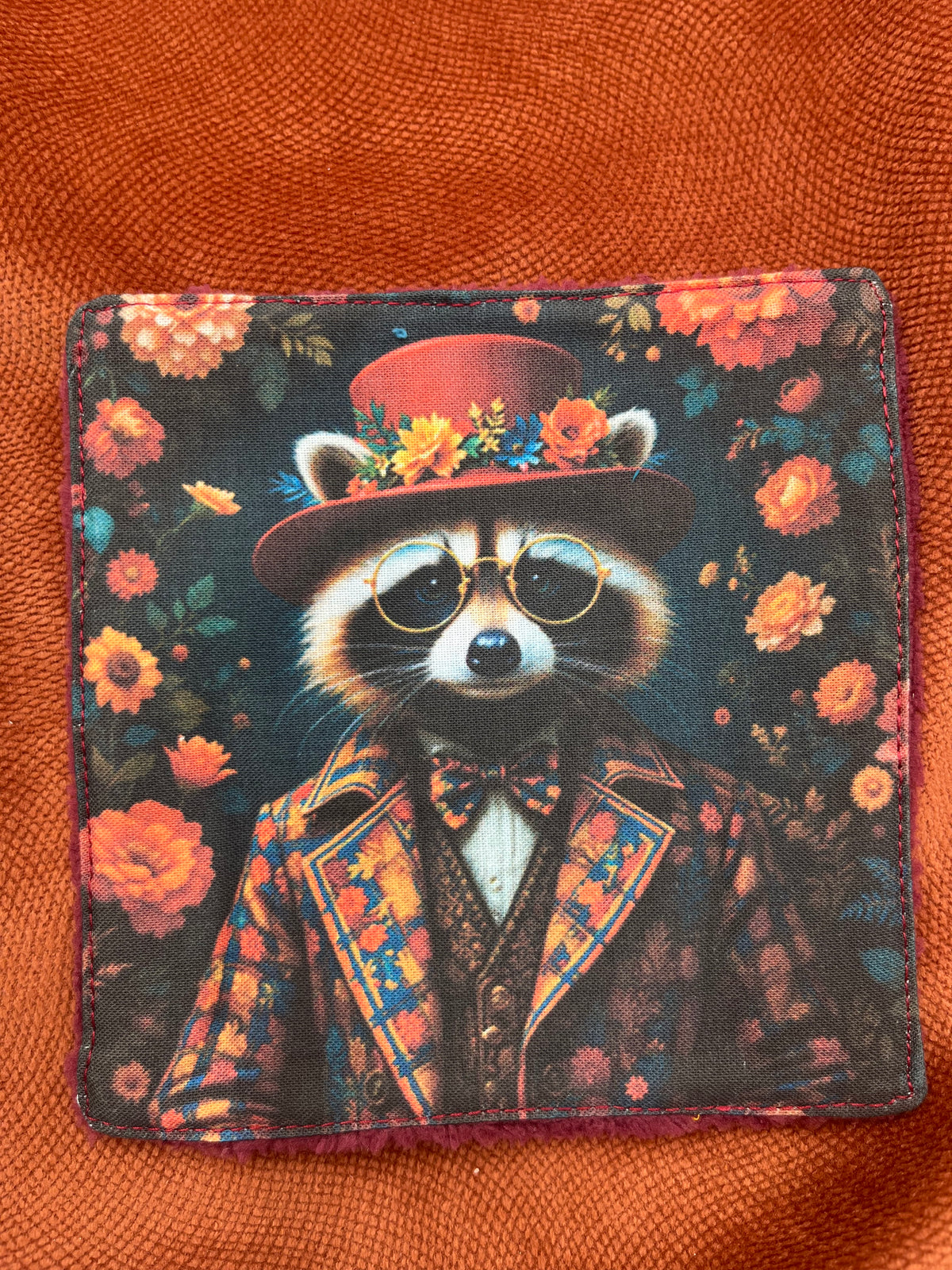 Lot de lingettes - Raton Laveur Bordeaux 3