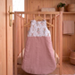 Gigoteuse d'hiver 0-6 mois - Rose et Souris